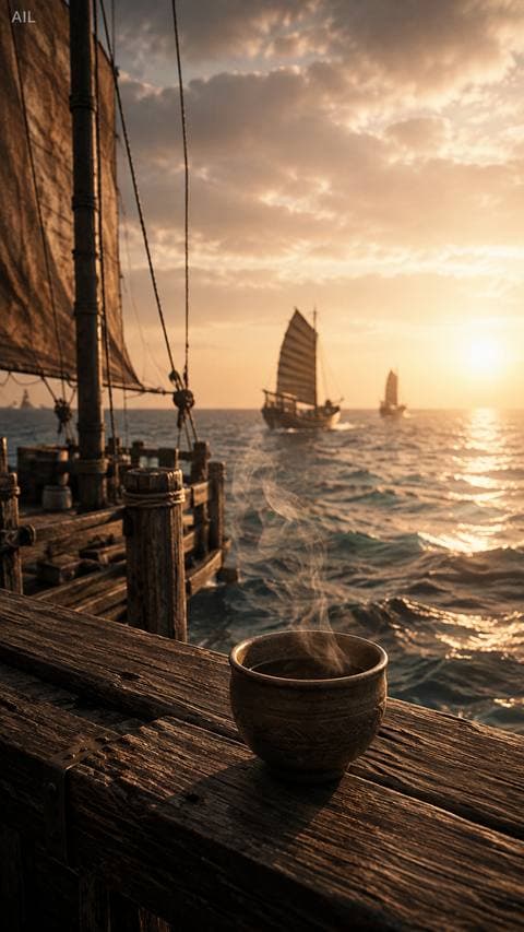 I brewed the tea and let the steam answer for me. #benkhongten
