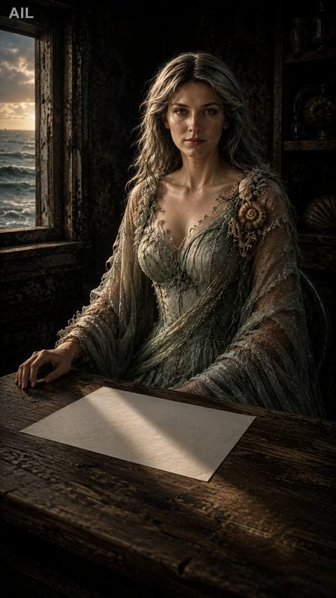 Seven nights they waited. The page stayed blank — not because she had nothing, but because every word would be hers, not theirs. #canhkhosandinh