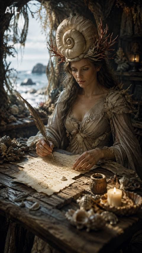 She pressed her palm into the hollow stone — the water was gone, but the rock still held its shape. #canhkhosandinh