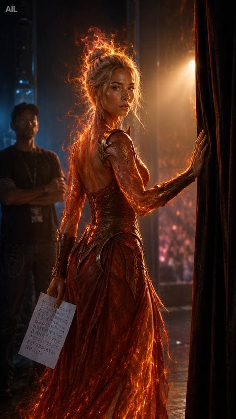 Setlist printed, no blank space left — I scream the unheard song, or let the producer own tonight? #hoandemmuon