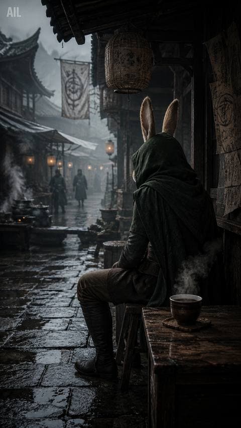 The cup was placed toward where I stood, not where they sat. I didn't look away — because looking away would have admitted everything. #thanhmaingoitoi