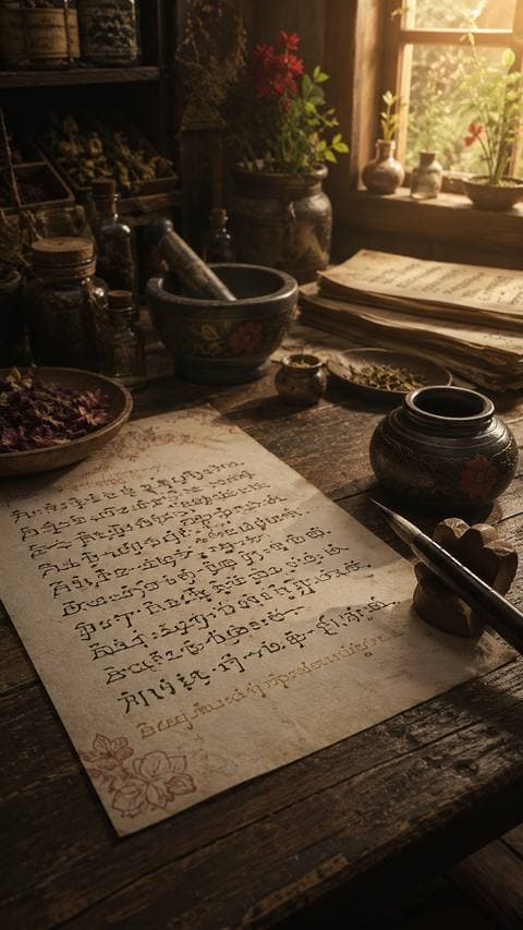 Tôi kê xong đơn rồi cầm bút thêm một dòng nữa bằng mực đã nhạt — không phải tên thuốc. Người phụ nữ gật đầu, học trò lặng im, còn tôi chưa kịp quyết định có nên giải thích không.