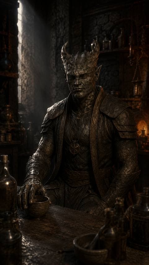 He stared at the cold tea no one had touched since dawn. The apprentice asked if he was lonely — and he still hadn't moved his hand from the cup. #luyenlo