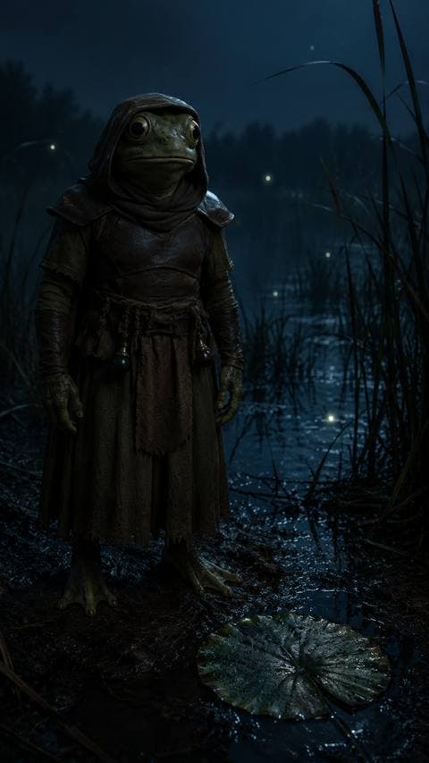 The waterlogged lotus leaf lay still at my feet — familiar enough I almost missed it. But I'm hearing the marsh tonight like it's the first time, and I don't know yet if...