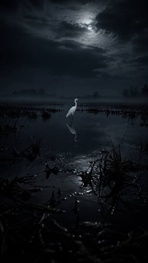 That egret was mine — I burned it. #canhkhosandinh