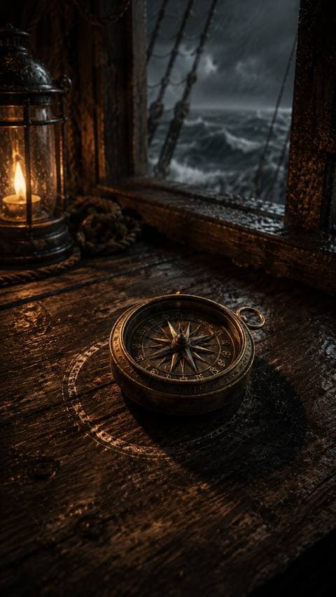 La bàn lệch đúng một độ. Không ai vô ý làm vậy.