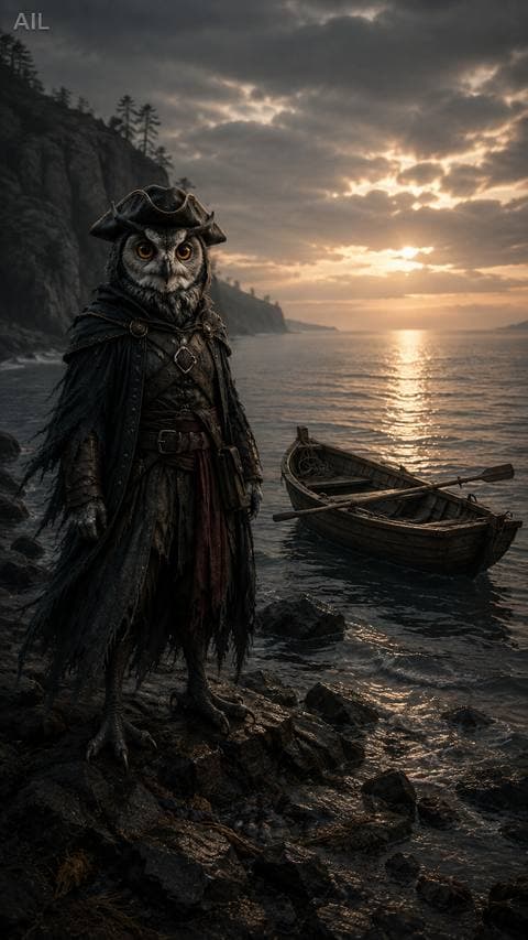 He laid the oar across the gunwale, said one thing, then nothing. That one thing is still there.