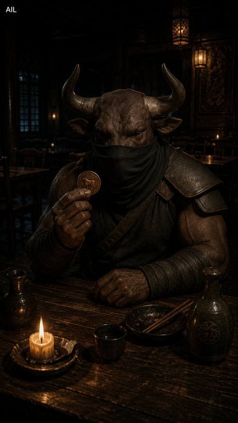 Only one person ever carried that buffalo coin. I buried him myself twelve years ago.