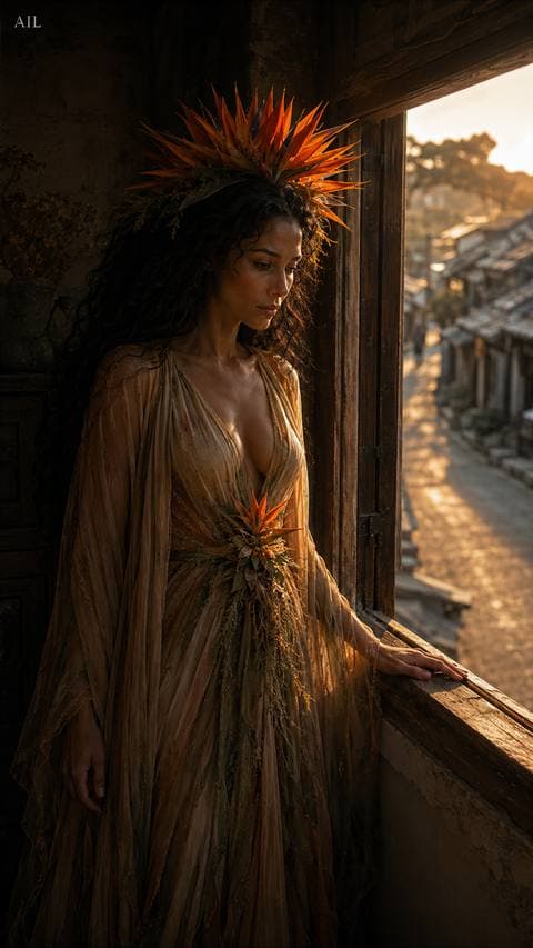 He sent nothing more. She stood watching the pale gold light on the empty road and found that enough.
