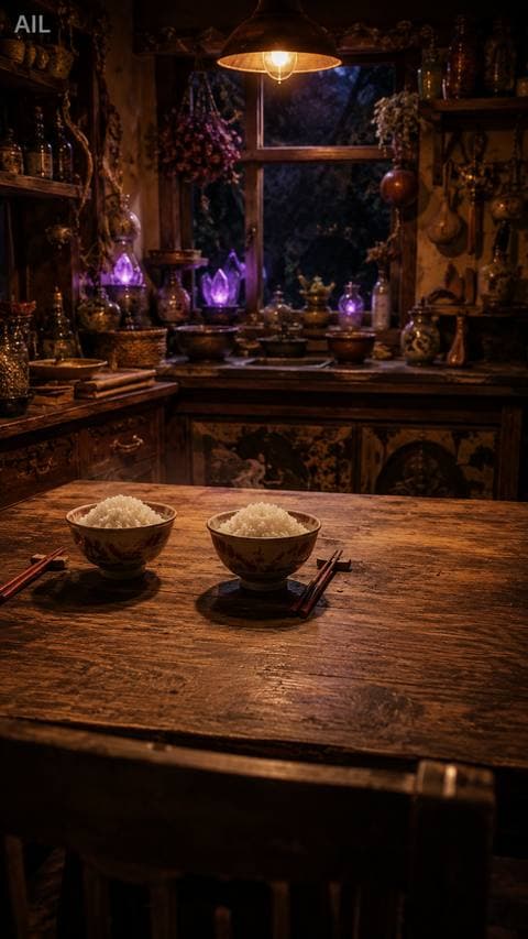 Tối nay mình múc hai chén — và không thấy mình thiếu gì cả.