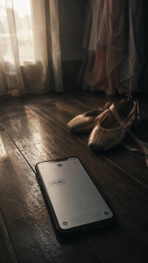 21:40 — he knew exactly where she stopped.