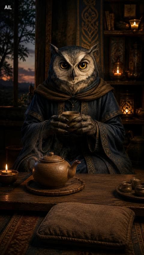 Three unhurried knocks, and for the first time he brewed tea without knowing what he would say.