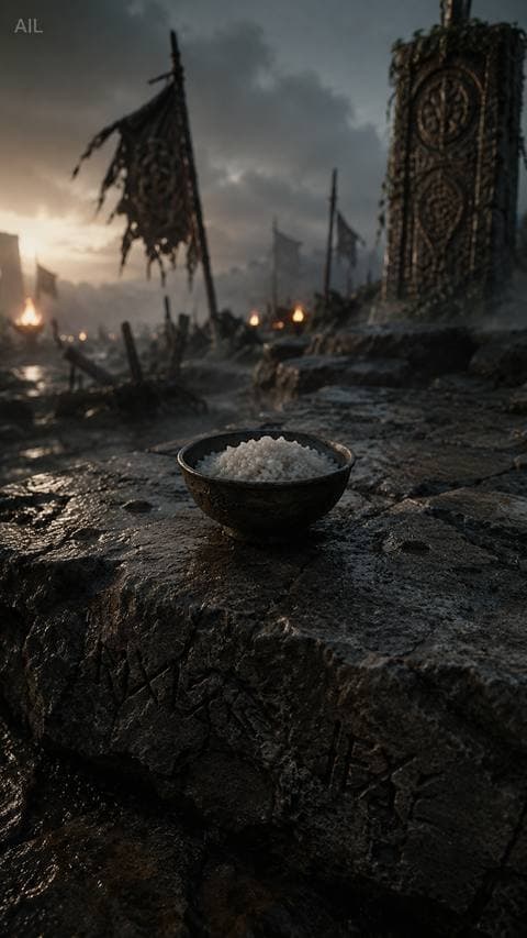 That cold rice — I eat it, or I leave it there and say nothing.