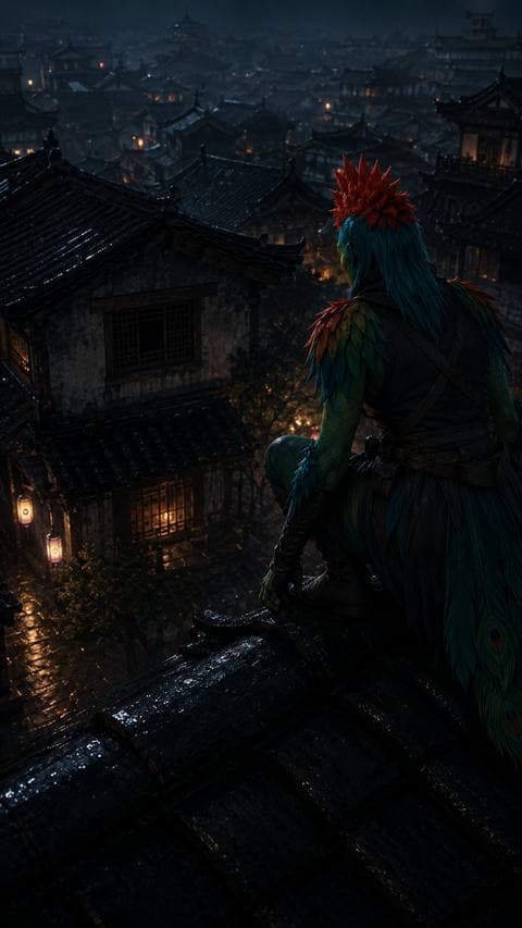 Dark window, third night. I still haven't moved closer — not because I don't want to. #thanhmaingoitoi