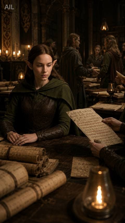 The list passed through her hands — twelve names underlined in red ink, and Diệp Trần was not among them. #ngocgian