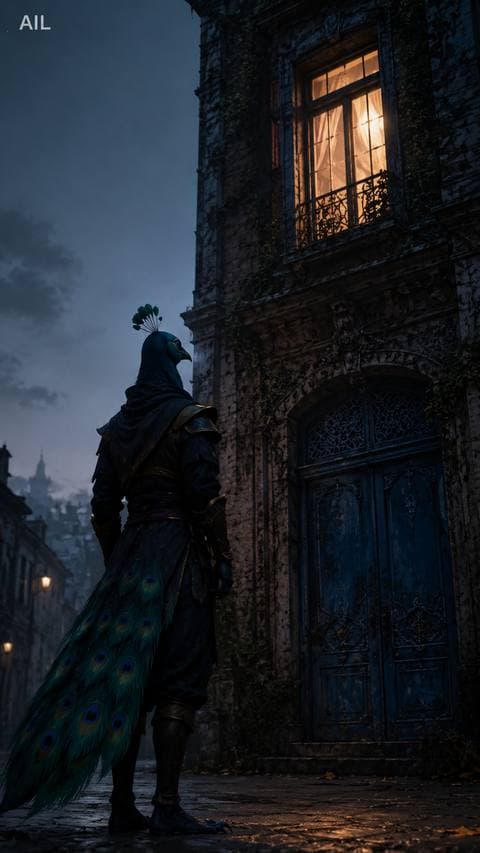 The third-floor light was still on. I stood below for exactly three minutes, then left — he hadn't been invited back, and he doesn't knock when the outcome is uncertain.
