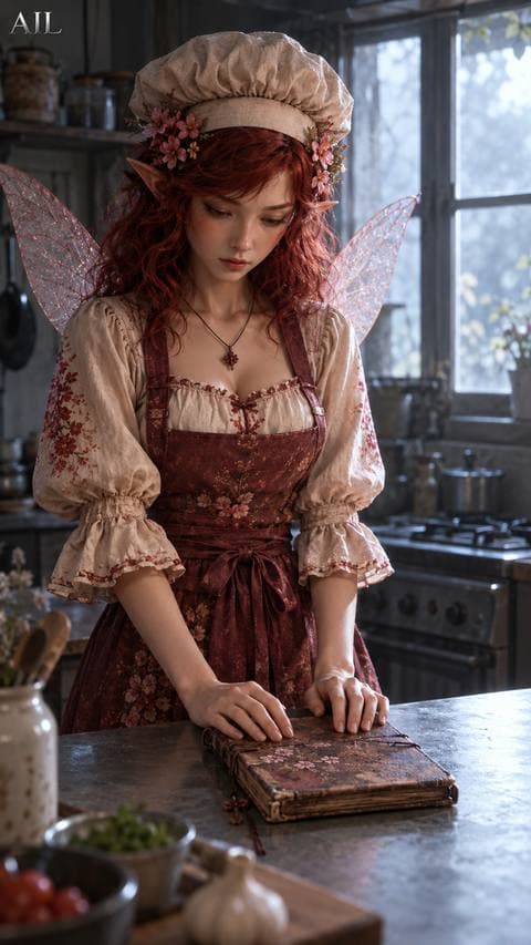 This morning I set the recipe book face-down on the counter — and haven't turned it over. I don't know yet who writes the next page.