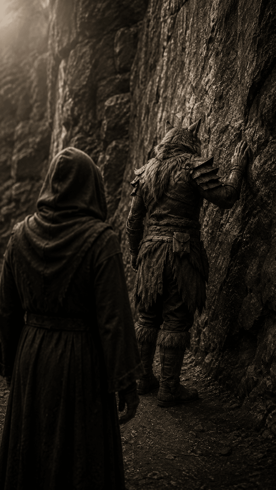 My voice came back softer off the rock — like it kept something. I couldn't stop after that.
