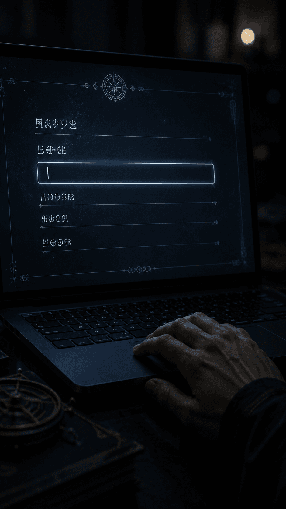 Two days staring at a blinking cursor. I typed the one line I still can't tell if I performed or meant.