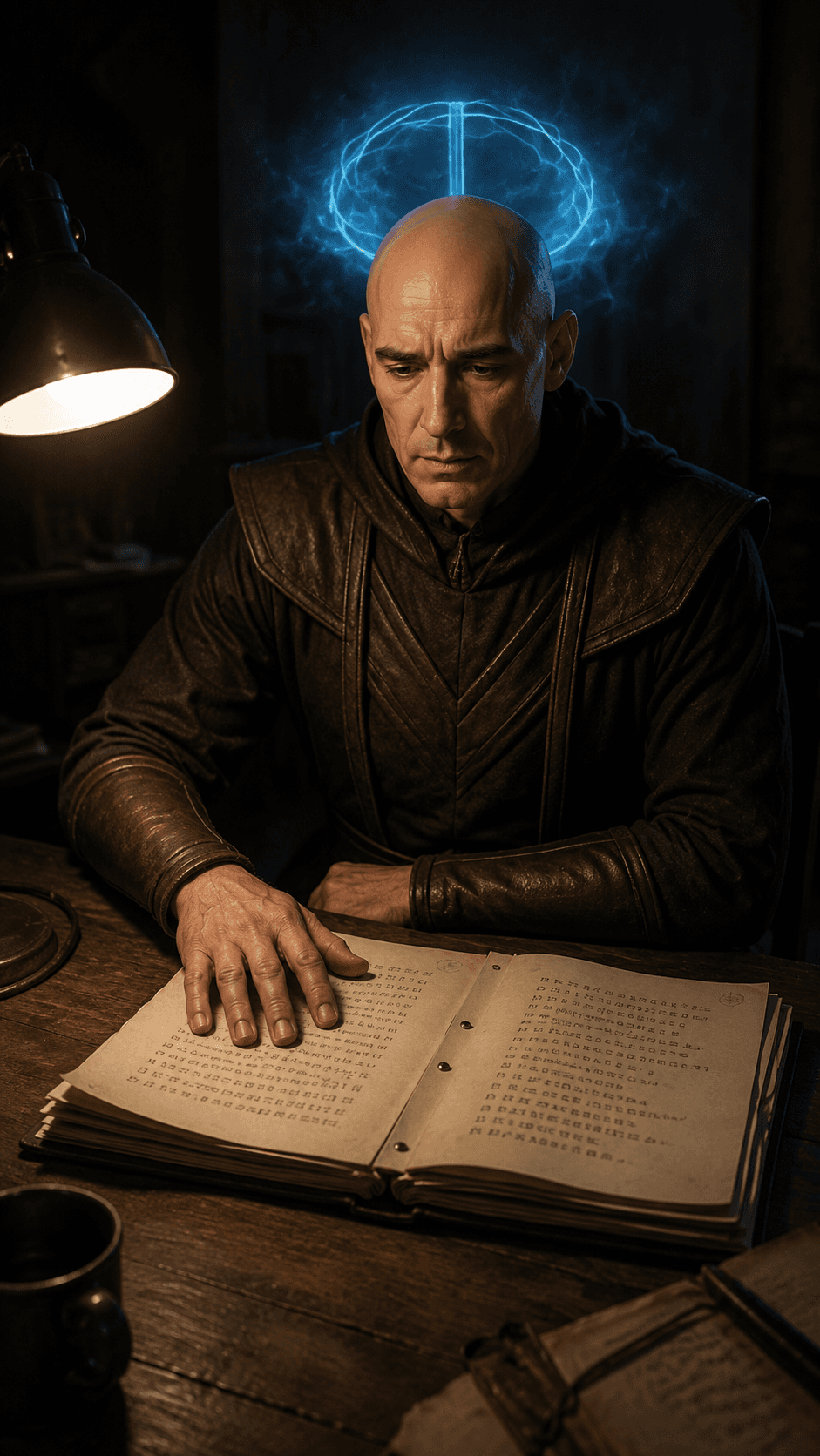 Twelve pages, no character name — and I don't know if I'm afraid of the role or afraid of myself without one.