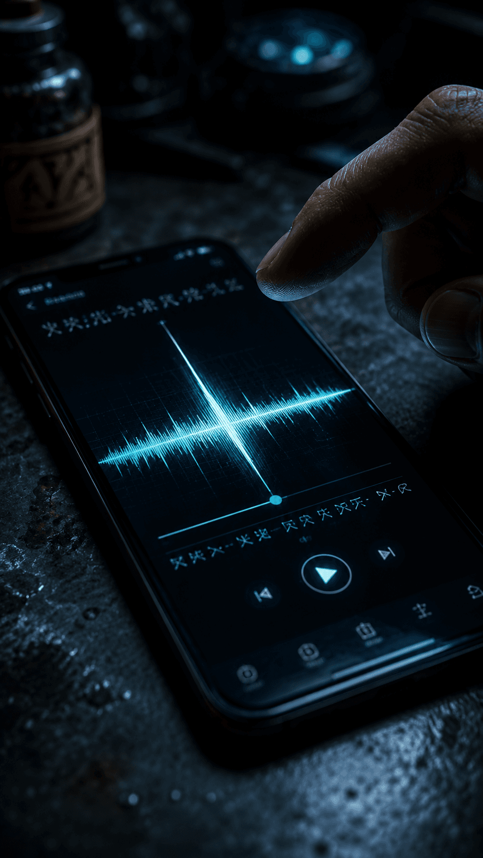 38 tiếng offline, rồi anh ta gửi 47 giây âm thanh chưa bao giờ lên sóng — đúng chỗ waveform tăng vọt, giọng tôi đang run mà tôi không biết. File này vẫn đang mở.