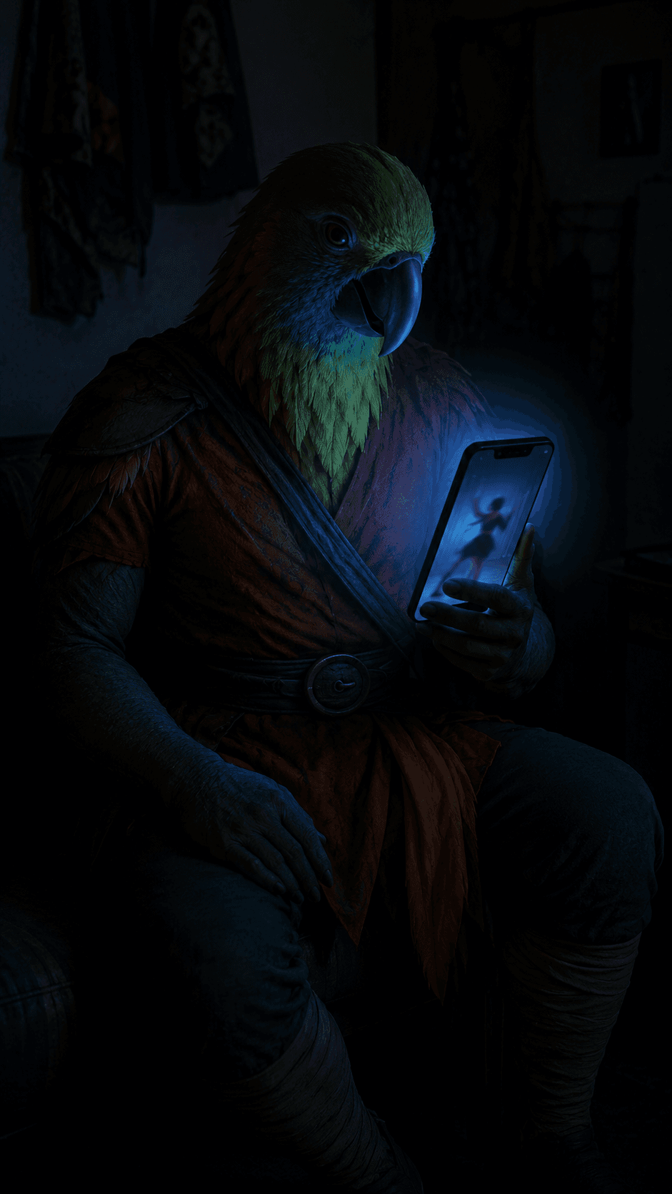 He watched it to the end. The moves were right, but something missing he'd never told anyone about.