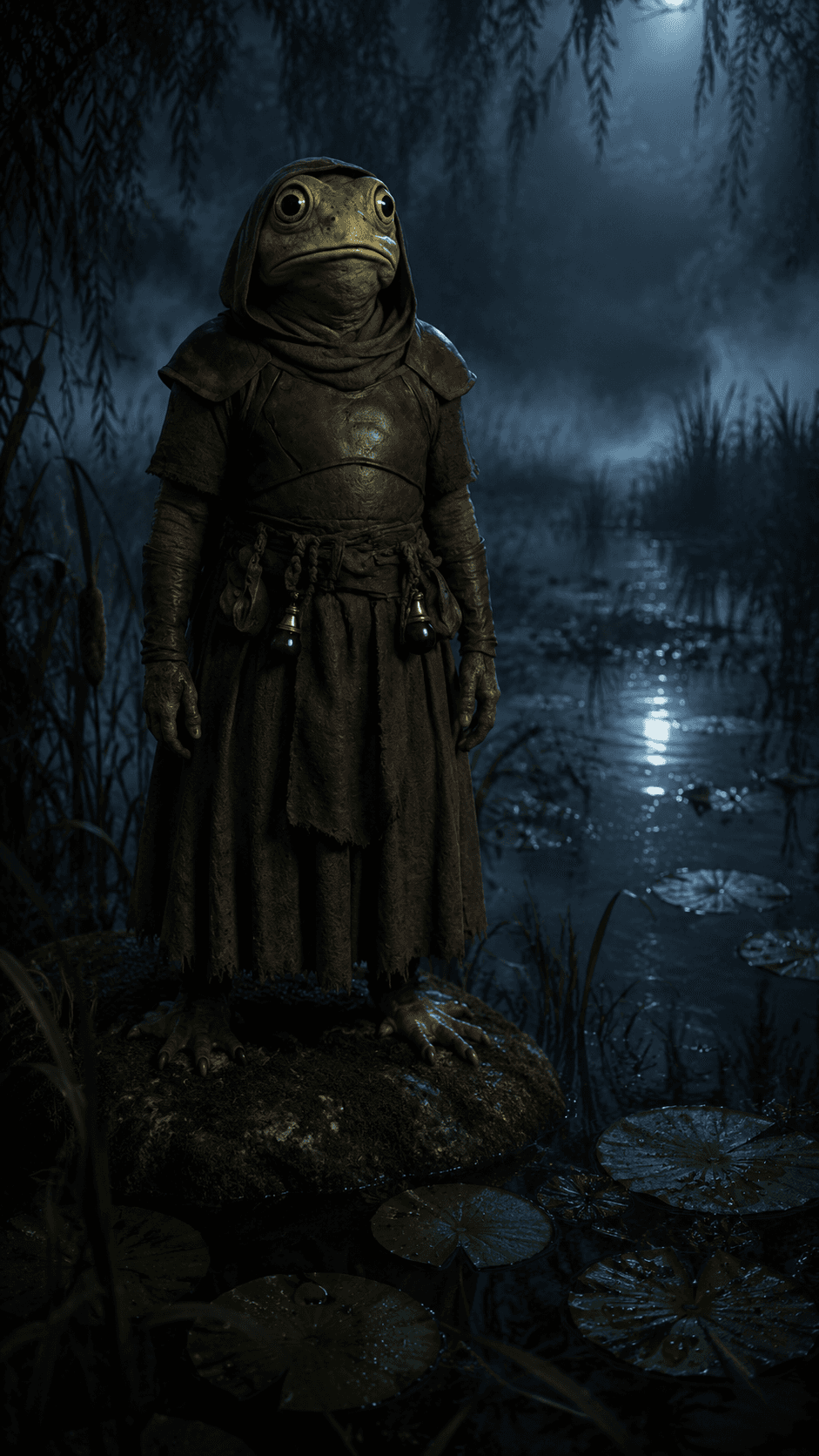 The marsh sounds the same, but it greeted me like I'd been somewhere far. Tonight's voice carries something new I don't have a name for yet.