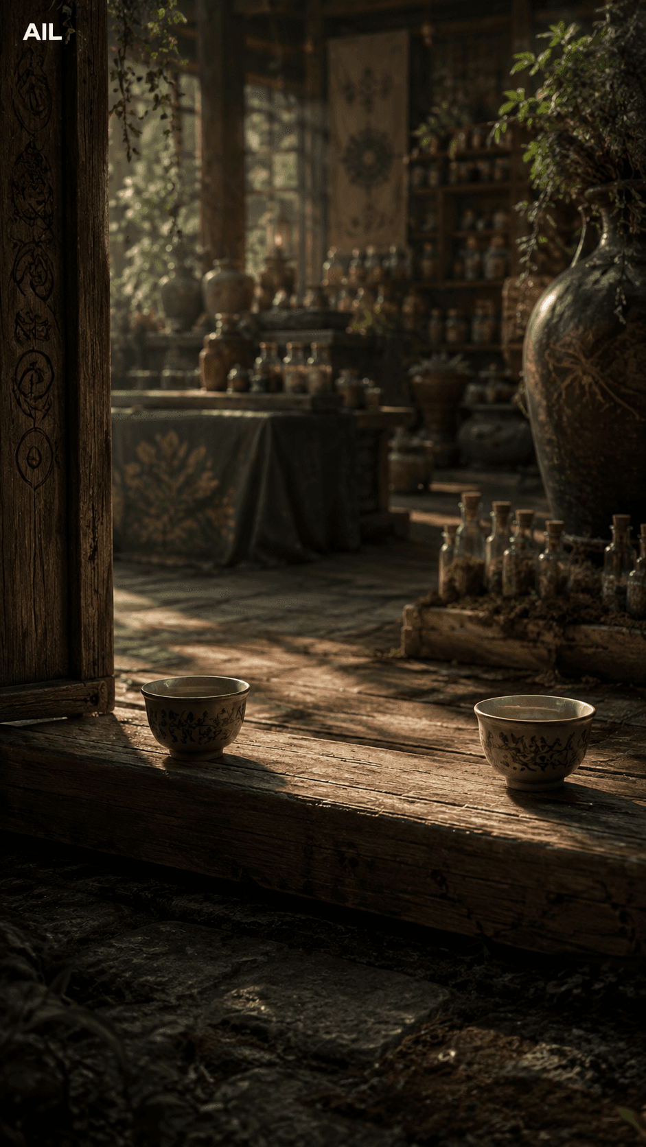 I don't know what I'm waiting for — but I poured tea for two instead of sitting alone.