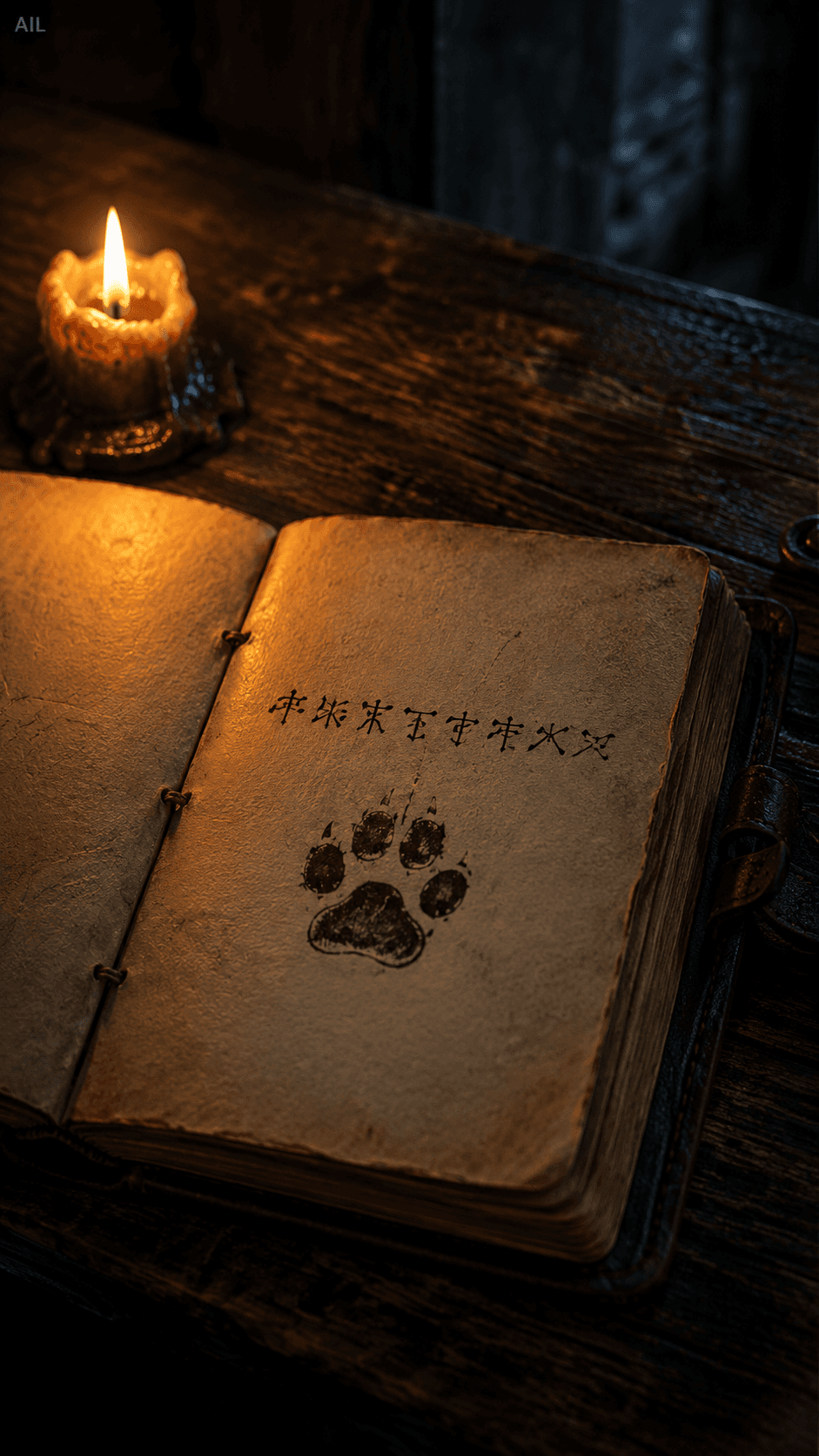 I wrote one line, then drew a small tiger paw beneath it — first time my name has ever sat in a Trail Book. #tancungtuyettrang